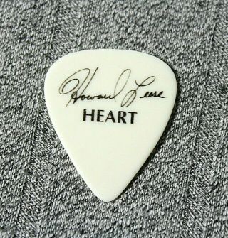 Heart // Howard Leese 1993 Desire Tour Guitar Pick / White/black Bad Company