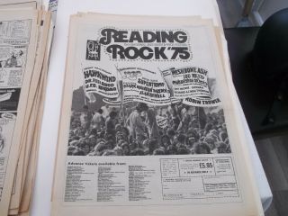 Reading Rock 1975,  Hawkwind,  Yes,  Supertramp,  Lou Reed,  Dr Feelgood