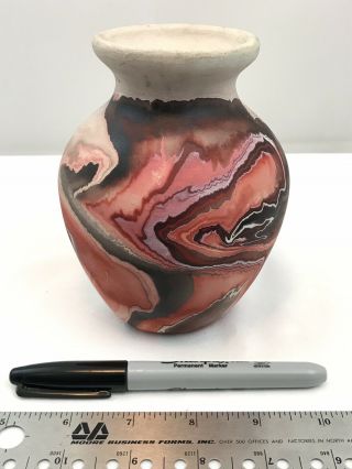 Indian River Nemadji Pottery Vase (Marked) 5