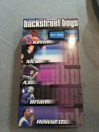 Backstreet Boys For The Fans Bsb Vhs & Backstreet 