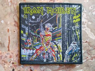 Iron Maiden " Somewhere In Time " Official Woven Patch