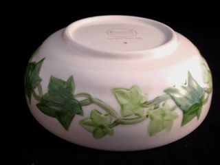 Franciscan Ivy Earthenware Usa Green 7 Inch Round Vegetable Serving Bowl Euc