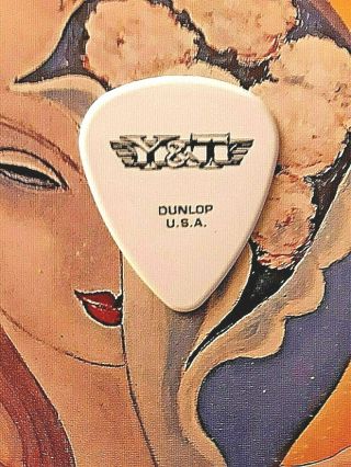 Y&t Dave Meniketti 2010 Facemelter Tour Guitar Pick