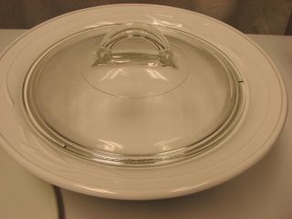 Corning Ware L - 21 Casual Elegance Round 1 1/4 Qt.  Serving Bowl With Lid & Seal 2