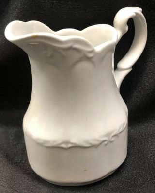 Vintage Sterling Colonial English Ironstone “pitcher” CREAMER J&G Meakin England 4