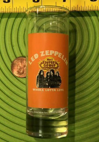 Led Zeppelin Whole Lotta Love No 1 Group Shot Glass