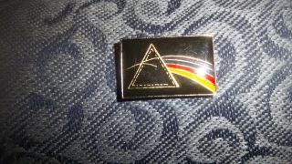Pink Floyd Moon Vintage Enamel Metal Pin 2