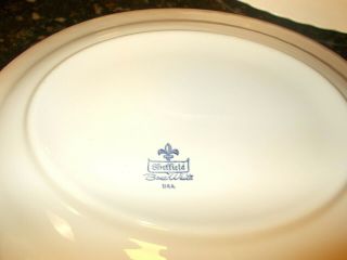 Sheffield Bone White Swirl Serving Platters & Bowl 5