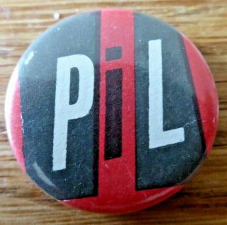 Pop Punk Rock Music Pin Badge - Band Pil Public Image Limited John Lydon