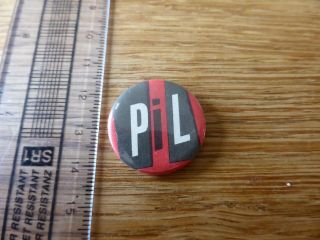 Pop Punk Rock Music Pin Badge - Band PIL Public Image Limited John Lydon 2