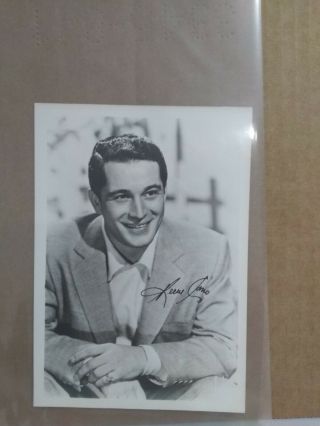 Perry Como Signed Autograph Photo