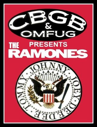 Big 4.  5 " The Ramones At Cbgb 