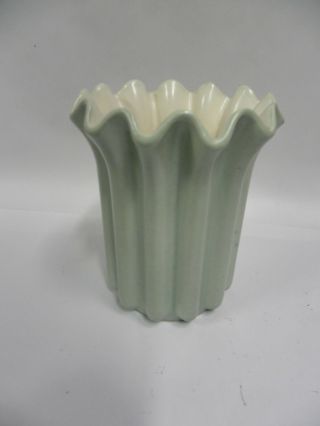 Vintage Modern Eames Era Retro Red Wing 1169 Art Pottery Vase (A6) 2