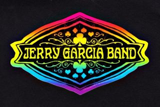 Jerry Garcia Band Sticker Decal Grateful Dead Hippie Rock N Roll Marijuana Bong