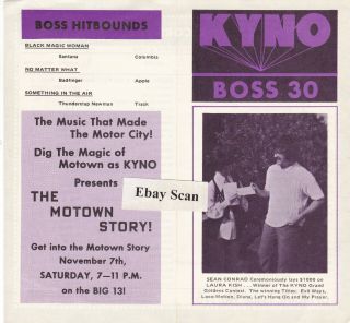 Kyno Fresno Ca Top 40 Radio Boss 30 Music Survey 176 11 - 4 - 70