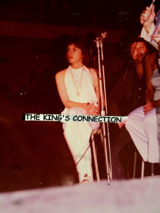 Elvis Photo - Close - Up Of Kathy Westmorland On Stage In Concert