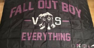 “fall Out Boy” Old Stock - Fob Vs.  Everything Wall Flag 3’ X 5’