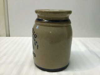 Vintage Beaumont Brothers Pottery Crock Planter Utica,  Ohio Settled 1810 4