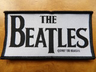 The Beatles Logo (sew On Patch)