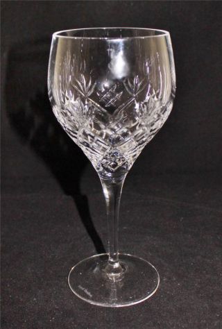 Royal Doulton Crystal Arden Water Goblet Glass,  7 5/8 " Tall