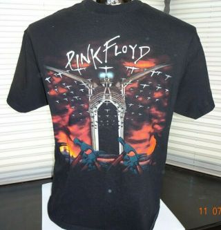 Black T Shirt Music Pink Floyd The Wall