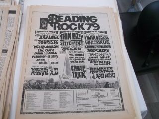 Reading Rock 1979,  The Police,  Thin Lizzy,  Motorhead Peter Gabrail,  White Snake