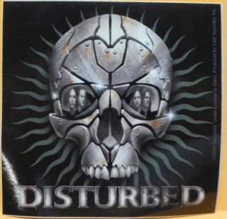 Disturbed The Sickness Heavy Metal David Draiman Vinyl Sticker Bumper Decal -