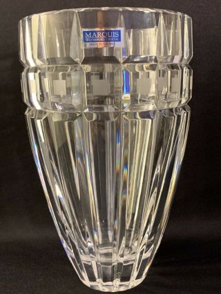Marquis Waterford Crystal Vase Made In Poland Stunning