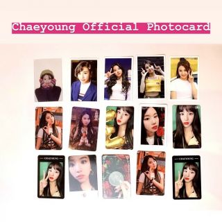 Twice Chaeyoung Official Photocard Album Yoy Yes Or Yes Summer Night Monograph