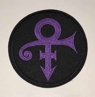 Prince Embroidered Patch Logo 3” Iron / Sew On Purple Rain Beret Corvette 1999