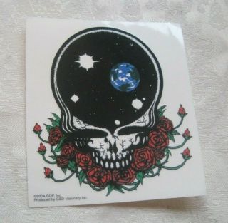 The Grateful Dead Skull And Roses Music Rock Band Sticker Decal Vinyl 11cm 2004