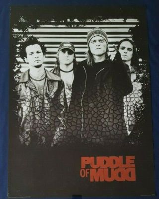 Puddle Of Mudd - Band Poster 24 " X 34 " (ex - Stock)