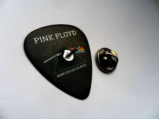 PINK FLOYD Dark Side Of The Moon Guitar Pick PIN / LAPEL / TIE BADGE 4