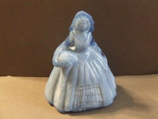 Vintage Boyd Glass 23 Wilma Colonial Blue Colonial Doll 4 "