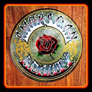 Big 4.  25 " Grateful Dead American Beauty Vinyl Sticker.  For Car,  Guitar,  Bong 420