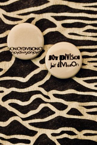 Joy Division - Handmade Button Badges - Post - Punk - Factory Records - Manchester