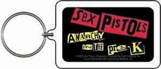 Sex Pistols Keychain Anarchy In The Pre - K Logo Official Merchandise