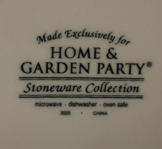 Home & Garden Party WELCOME HOME Dinner Plate MAIZE BEST More Items Available 2