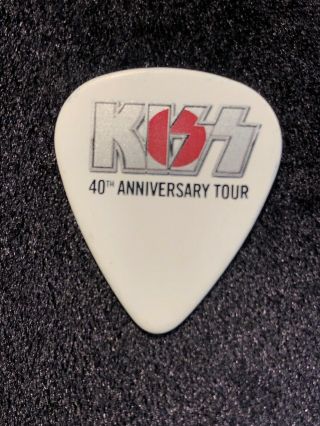 Kiss 40th Anniver Tour Japan Flag Guitar Pick Tommy Thayer 2015 Spaceman Rock