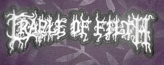 Cradle Of Filth Embroidered Patch Dani Filth Black Metal Devilment Heavy Metal