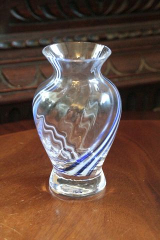 Fine Vintage Caithness Glass Bud Vase.