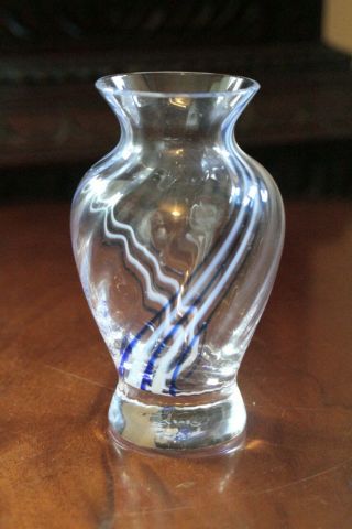 Fine Vintage Caithness Glass Bud Vase. 2