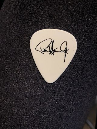 KISS Monster Tour Guitar Pick Paul Stanley Signed Neon Australia 2013 Space Band 2