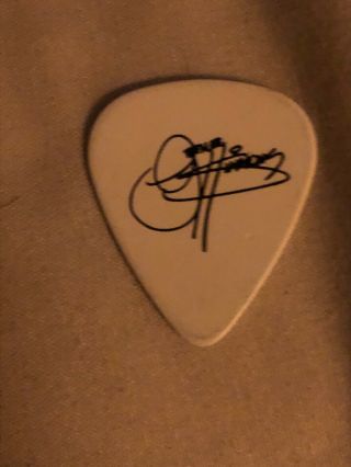 KISS Monster Tour Guitar Pick Paul Stanley Signed Neon Australia 2013 Space Band 5