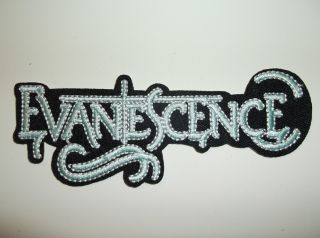 Evanescence Embroidered Applique Patch 4 3/4 " X 2 1/4 " Iron Sew Ships