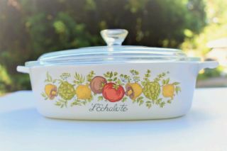 Vintage Corning Ware A - 1 - B Spice Of Life L 