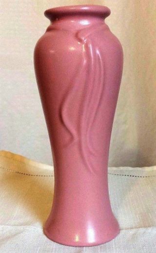 Vintage Haeger Art Deco Mauve Vase Urn 8 1/2 " Tall