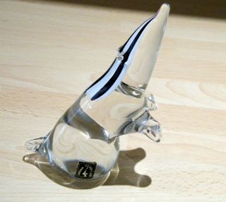 Langham Glass Badger Paperweight