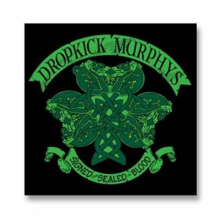 Dropkick Murphys - Sticker - Logo Knotwork Shamrock Celtic Licensed