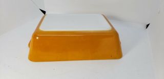 Vintage Pyrex 0503 Burnt Orange Refrigerator Dish Bowl Baking Bake Ware